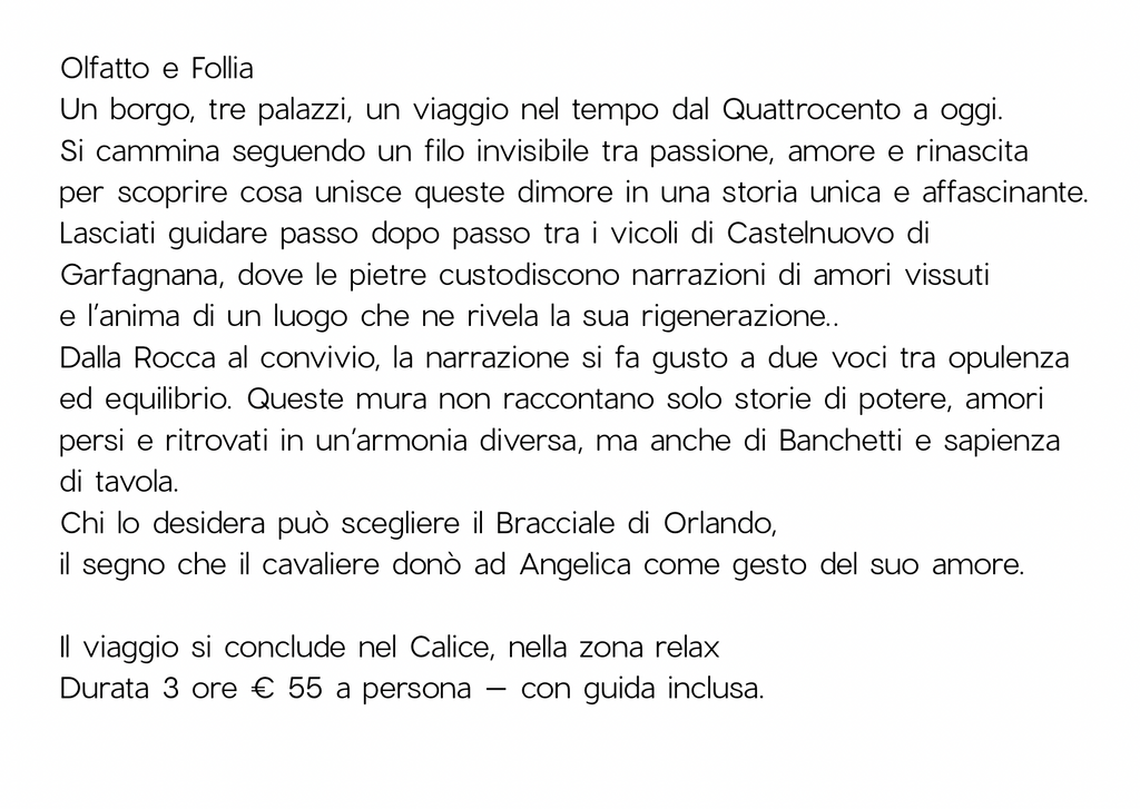 Olfatto e Follia